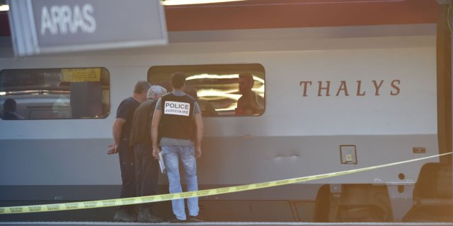 Arras : coups de feu dans un Thalys, deux blessés graves