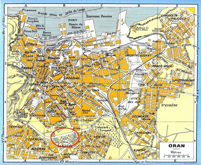 ASI- 15c- Plan d' Oran 1950